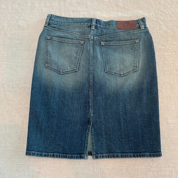 Petite Ralph Lauren Denim Skirt - Picture 3 of 3